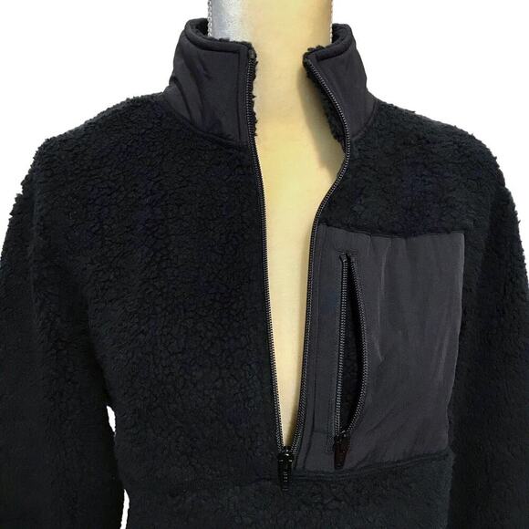 Abound NWOT Sherpa Half Zip Pullover Sweatshirt Women S - Picture 3 of 9
